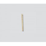 14K Yellow Gold Friction Post 22ga. - 11.5mm in length