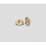14K Yellow Gold Earnuts Friction 5mm