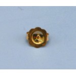 14K Yellow Gold Earnuts Friction 5.25mm