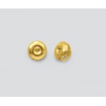 14K Yellow Gold Screw Earnut large hole (0.036 DIA) 5.4mm