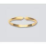 14K Yellow Gold Ring Shank Light