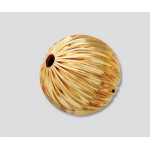 Gold-Filled Corrugated Bead 3.0mm to 16.0mm
