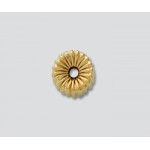 Gold-Filled Corrugated Roundel 3.0mm to 8.0mm