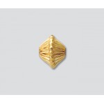 Gold-Filled Bead Corrugated Bicone 4.0mm to 8.5mm