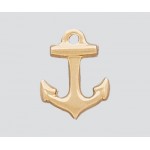 14/20 Yellow Gold-Filled Charm Anchor 9x8.5mm