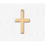 14/20 Yellow Gold-Filled Charm Cross