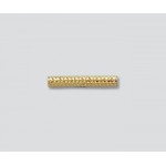 14/20 Yellow Gold-Filled Spacer Tube w/Pattern