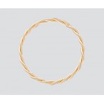 14/20 Yellow Gold-Filled Twisted Link Closed Approx