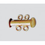 14/20 Yellow Gold-Filled Tube/Bar Magnetic Clasps