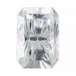Radiant-Cut FOREVER BRILLIANT Moissanite Faceted Stone Created by Charles and Colvard
