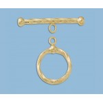 14/20 Yellow Gold-Filled Toggle Clasp 19 mm