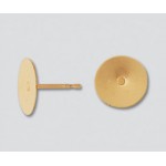 14/20 Yellow Gold-Filled Flat Pin Pad