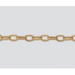 14/20K Yellow Gold-Filled Drawn Cable Chain