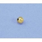 14k Yellow Gold-Filled Bright Beads 4mm Large Hole
