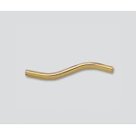 14K Yellow Gold S Tube Spacer 1.26x19mm