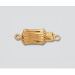 14K Yellow Gold Clasp Tube 5x13mm